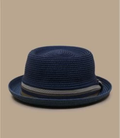 Stetson Pork Pie Toyo Blue -Modehüte pork pie toyo blue 3