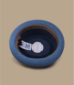 Stetson Pork Pie Toyo Blue -Modehüte pork pie toyo blue 4