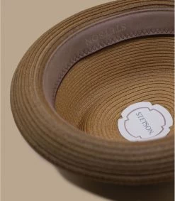 Stetson Pork Pie Toyo Brown -Modehüte pork pie toyo brown 4