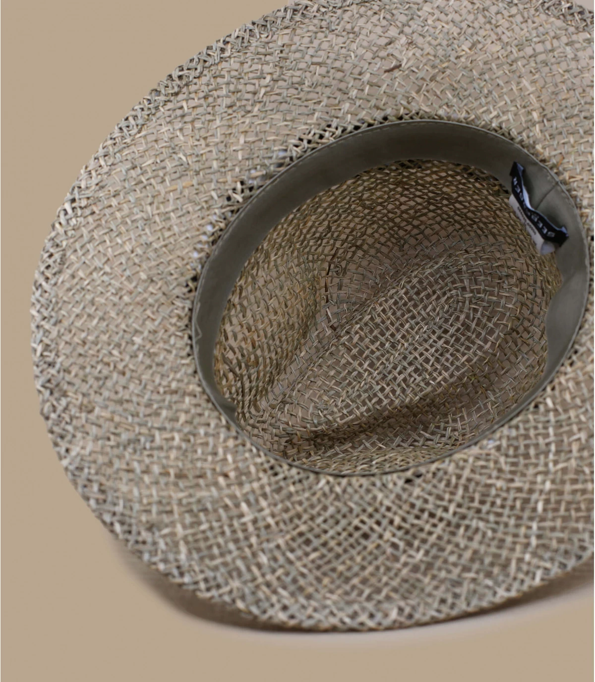 Seeberger Seagrass Fedora Summer Print Black 5 Seeberger Seagrass Fedora Summer Print Black – Bild 5