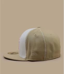 NEW ERA Seam Stitch 59Fifty Cap NY Chrome Vegas Gold -Modehüte seam stitch 59fifty cap ny chrome vegas gold 3