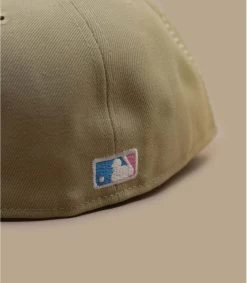 NEW ERA Seam Stitch 59Fifty Cap NY Chrome Vegas Gold -Modehüte seam stitch 59fifty cap ny chrome vegas gold 4