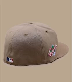 NEW ERA Side Patch 5950 LA Dodgers Camel Pink -Modehüte side patch 5950 la dodgers camel pink 3