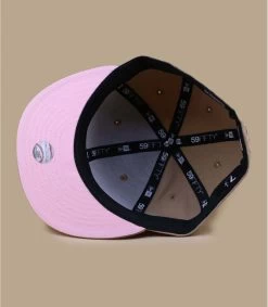 NEW ERA Side Patch 5950 LA Dodgers Camel Pink -Modehüte side patch 5950 la dodgers camel pink 4