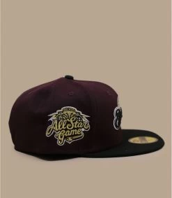 NEW ERA Side Patch 59Fifty Milwaukee Brewers Marron Black -Modehüte side patch 59fifty milwaukee brewers marron black 3
