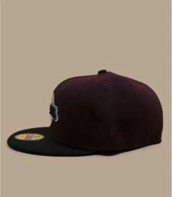 NEW ERA Side Patch 59Fifty Milwaukee Brewers Marron Black -Modehüte side patch 59fifty milwaukee brewers marron black 4