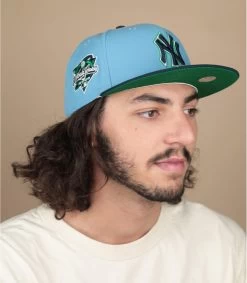 NEW ERA Side Patch 59Fifty New York Yankees Sky Ocean Navy