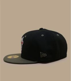 NEW ERA Side Patch 59Fifty Toronto Blue Jays Black New Olive -Modehüte side patch 59fifty toronto blue jays black new olive 3