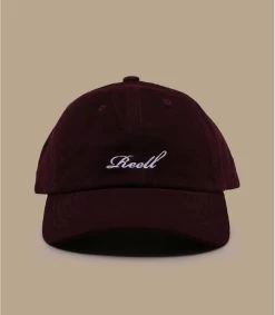 Reell Single Script Cap Burgundy Cord
