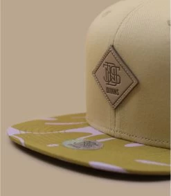 Snapback Cap Big Aloha Rev. Beige -Modehüte snapback cap big aloha rev beige 2