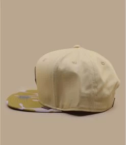 Snapback Cap Big Aloha Rev. Beige -Modehüte snapback cap big aloha rev beige 3
