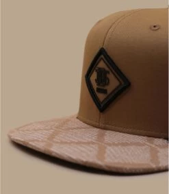 Snapback Cap Fendo Lookalike Khaki -Modehüte snapback cap fendo lookalike khaki 2