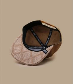 Snapback Cap Fendo Lookalike Khaki -Modehüte snapback cap fendo lookalike khaki 5