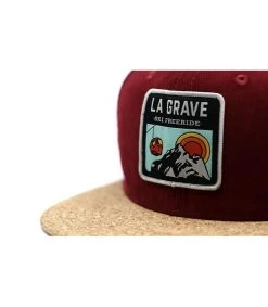 Snapback La Grave Burgundy Cork -Modehüte snapback la grave burgundy corkSnapback20La20Grave20bordeaux