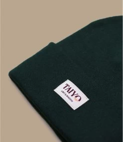 Tessy Cuff Beanie Forest -Modehüte tessy cuff beanie forest 2