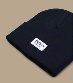 Tessy Cuff Beanie Navy -Modehüte tessy cuff beanie navy 2