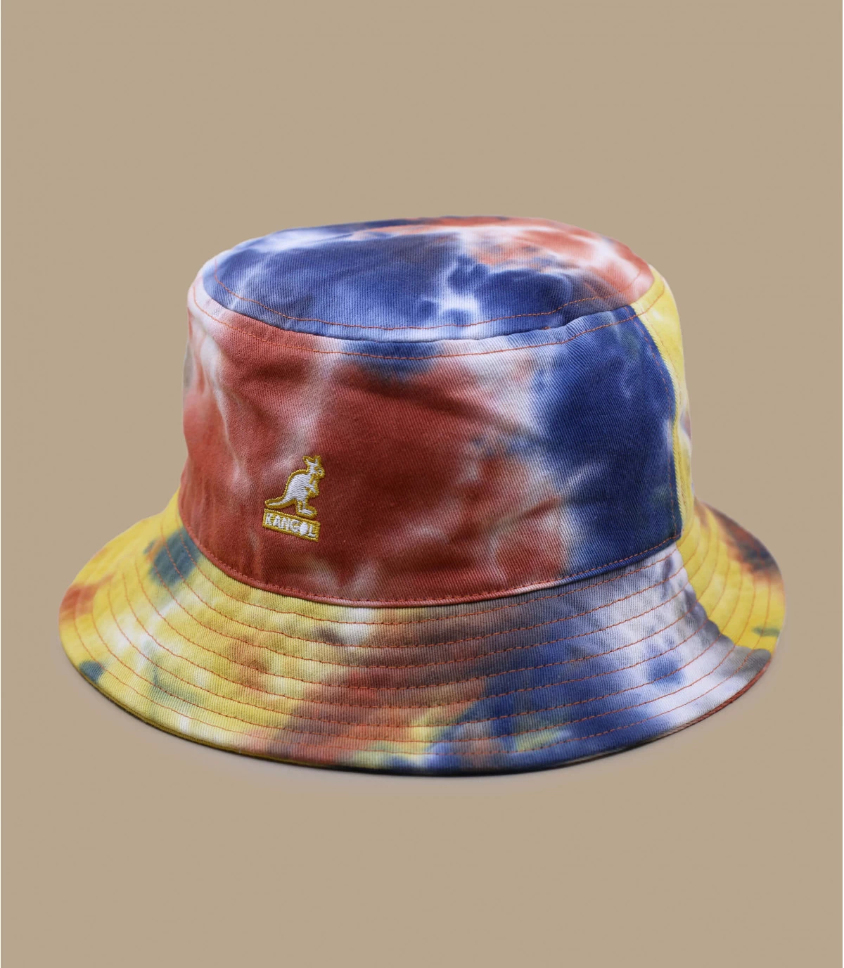 Kangol Tie Dye Bucket Golden Palm 2 Kangol Tie Dye Bucket Golden Palm – Bild 2