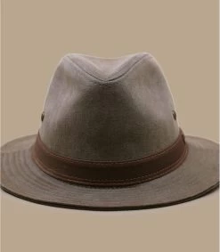Stetson Traveller CO/PES Taupe -Modehüte traveller co pes taupe 2