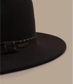 Stetson Traveller Woolfelt Black Bean -Modehüte traveller woolfelt black bean 2