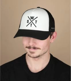 WATTS Tribe Cap Black White