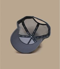 Trucker Cap HFT Fine Herringbone Grey -Modehüte trucker cap hft fine herringbone grey 5