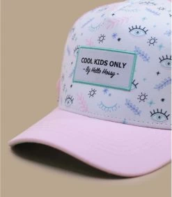 Trucker Cap Pink Eyes -Modehüte trucker cap pink eyes 2