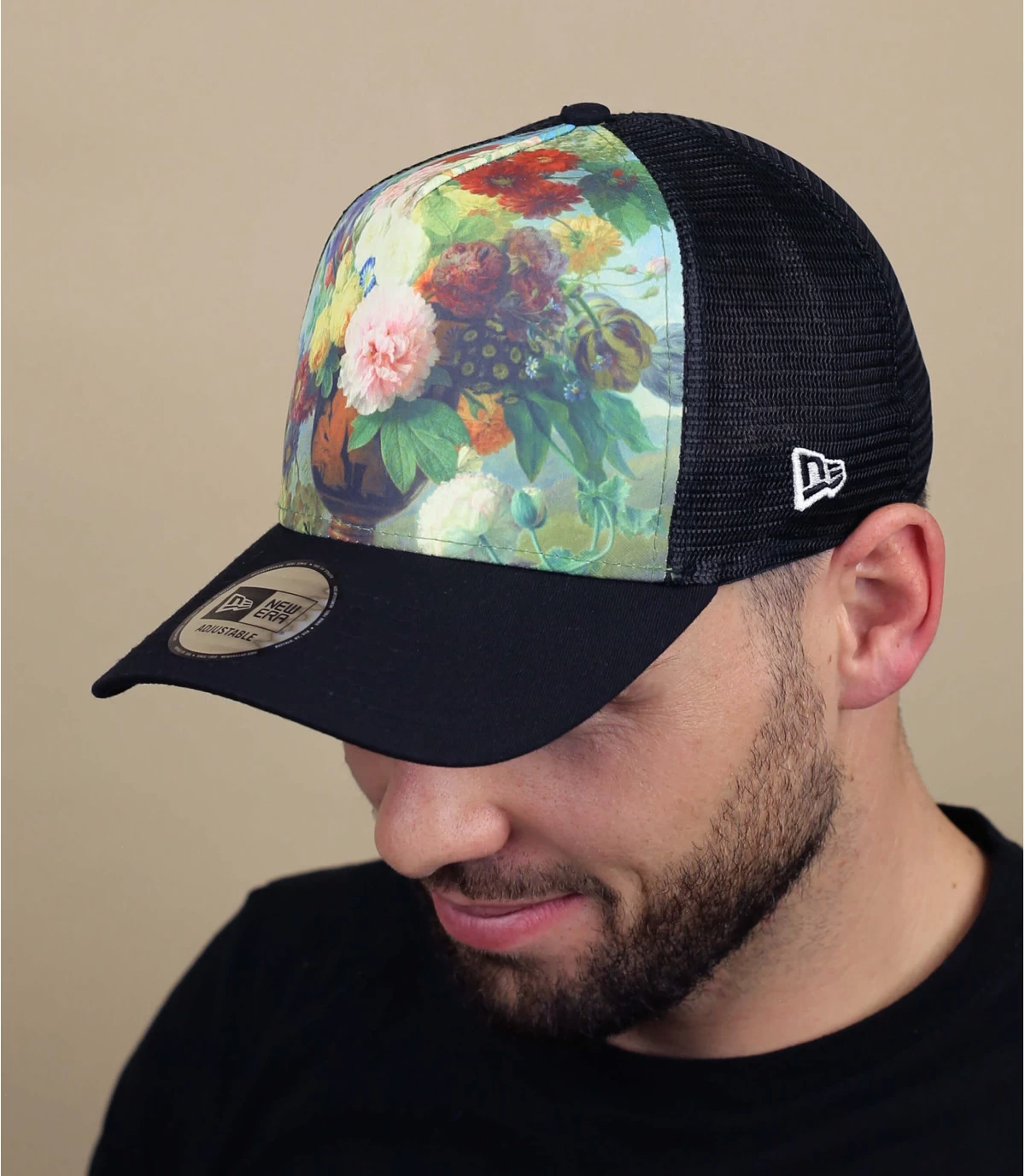 NEW ERA Trucker Le Louvre Vase De Fleurs 1 NEW ERA Trucker Le Louvre Vase De Fleurs
