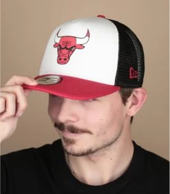 NEW ERA Trucker Team Color Block Bulls