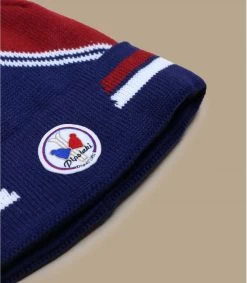 Turin Navy -Modehüte turin navyMuetze20Ski20blau20bordeaux