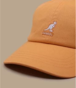 Kangol Washed Baseball Cap Papaya Milk -Modehüte washed baseball cap papaya milk 2