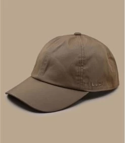 Tilley Waxed Millerain Baseball Cap British Tan -Modehüte waxed millerain baseball cap british tan 2