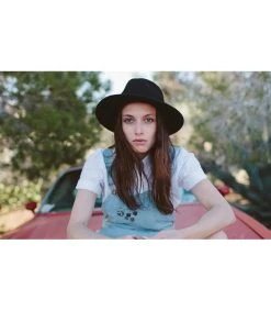 Brixton Wesley Fedora Schwarz Damen -Modehüte wesley fedora schwarz damenBrixton20Wesley20Fedora20Schwarz20Damen