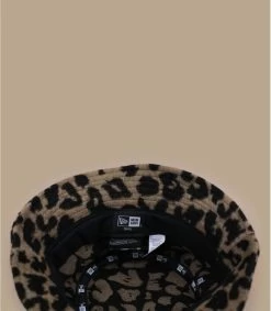 NEW ERA Wmn Leopard Bucket Camel -Modehüte wmn leopard bucket camel 3