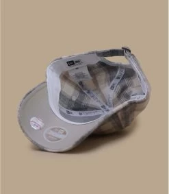 NEW ERA Wmn Plaid Cap 9Forty NY Stone -Modehüte wmn plaid cap 9forty ny stone 5