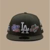 NEW ERA World Series Patch MLB Cap 59Fifty LA Olive