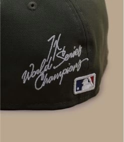 NEW ERA World Series Patch MLB Cap 59Fifty LA Olive -Modehüte world series patch mlb cap 59fifty la olive 3
